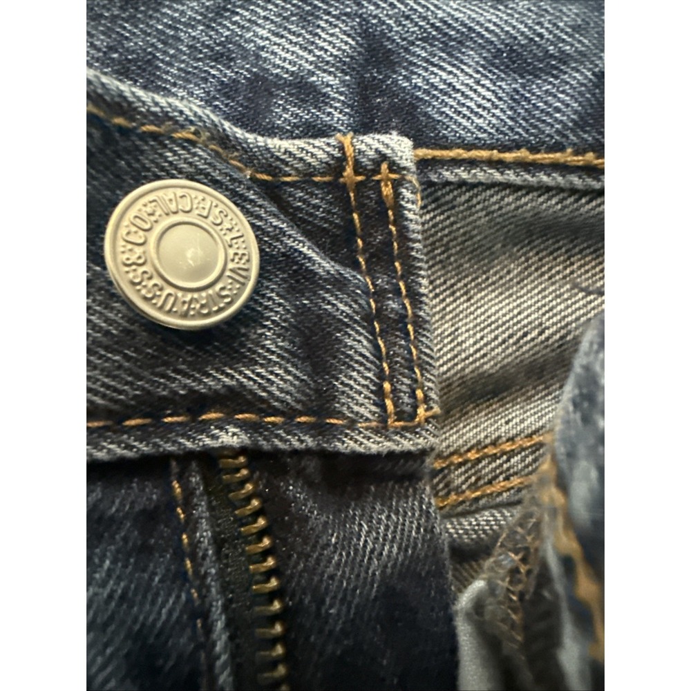 Levi Jeans 505 Size W32 L32. TWO PAIR! Straight Leg. Y2K Vintage. - Picture 9 of 14